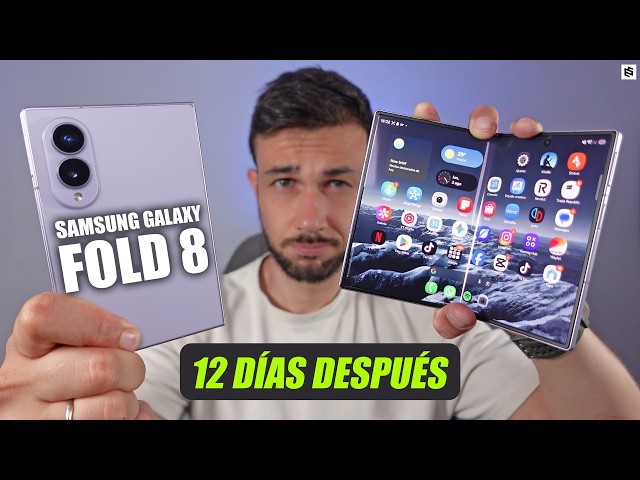 MIS PRIMEROS 12 DÍAS con el SAMSUNG GALAXY FOLD 8 | REVIEW