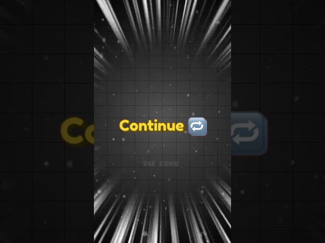 #21 Break vs Continue 🔥 Interviewers LOVE This Question! #vizcode