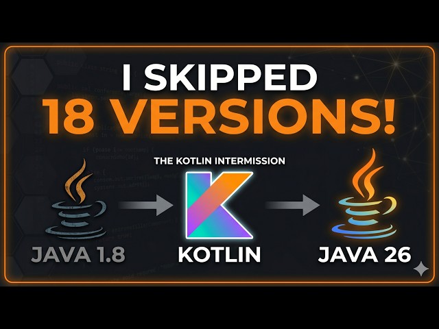 What's new in Java 26 (and 17 versions below)