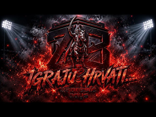 Zaprešić Boys - Igraju Hrvati [Official Lyrics Video]