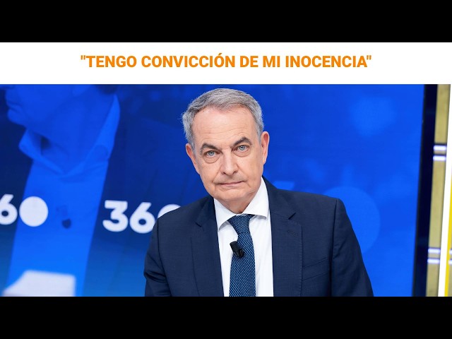 Zapatero defiende su "inocencia absoluta" y habla de "juicio paralelo" | RTVE Noticias