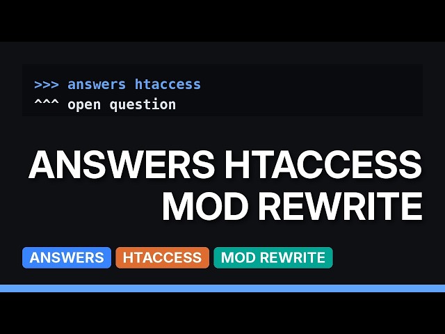 Use .htaccess to remove a directory and .php extension from the URL