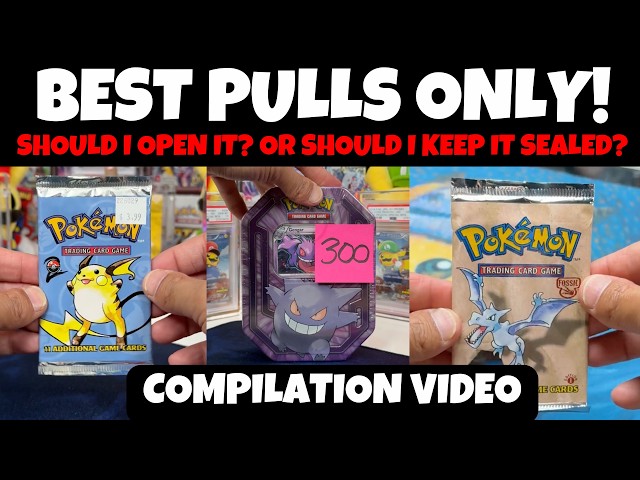 BEST PULLS COMPILATION - Should I Open it? Or Should I Keep it Sealed? (SIOIOSIKIS)