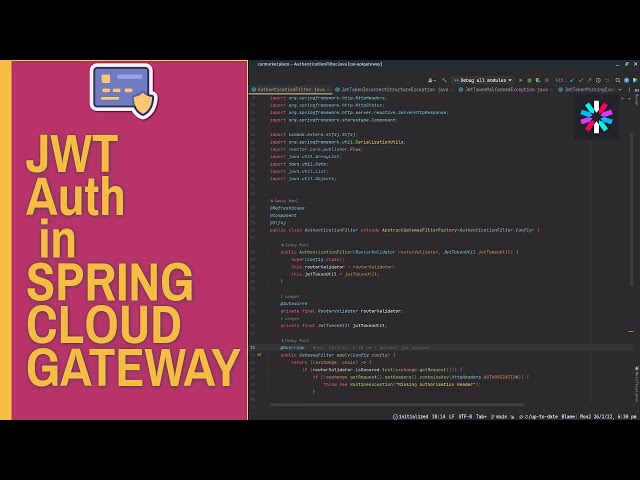 JWT Authentication in Spring Cloud Gateway