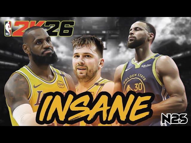 INSANE GAME - WARRIORS vs LAKERS - FULL GAME - 4K REALISTIC - NBA 2K26