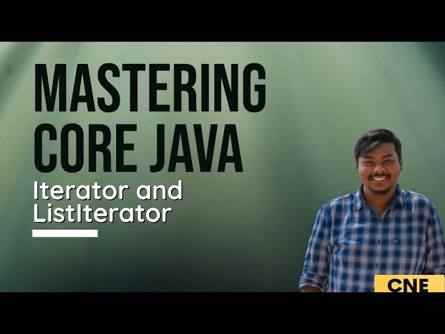 Iterator and ListIterator in Java | For Each Loop for List | Mastering Core Java Tutorial 10