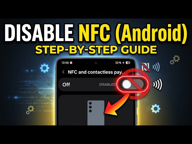 How to Disable NFC on Android (Step-by-Step)