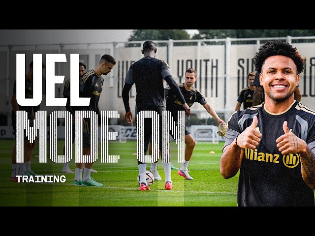 READY FOR THE EUROPA LEAGUE OPENER! | Juventus' Training before NEC Nijmegen!