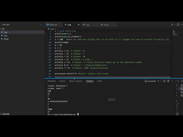 Basic of python || in KANNADA