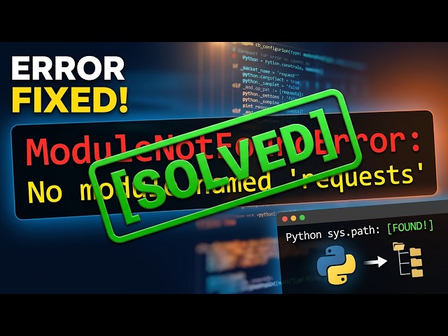 ModuleNotFoundError: The 4 Mistakes Developers Make