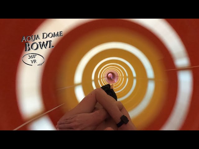 Aqua Dome Bowl "Disco" (Interactive Slide) 360° VR POV Onride
