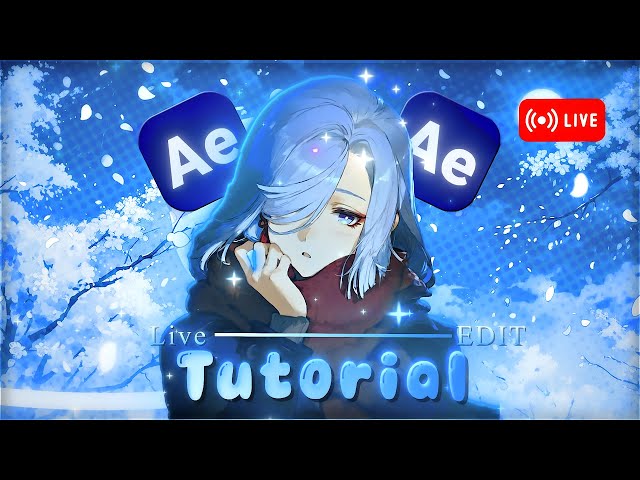 After Effects Live Editing | LIVE PRACTICE #anime #amv #4K #onepiece