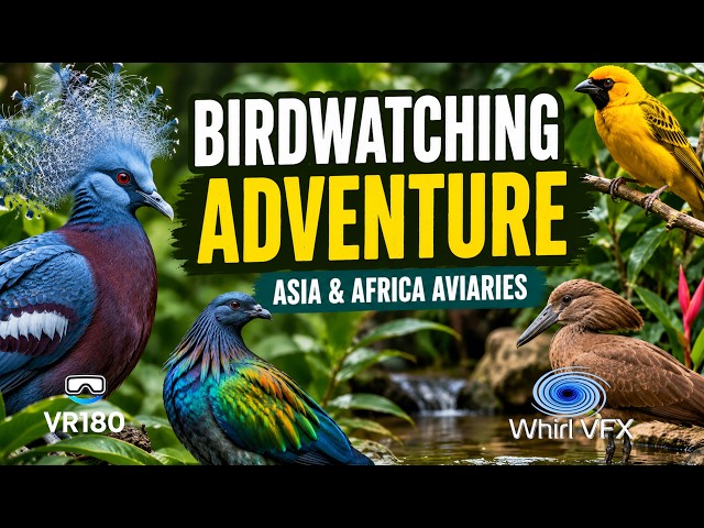 I Love Birdwatching at Disney | Animal Kingdom | 8K 3D 180VR