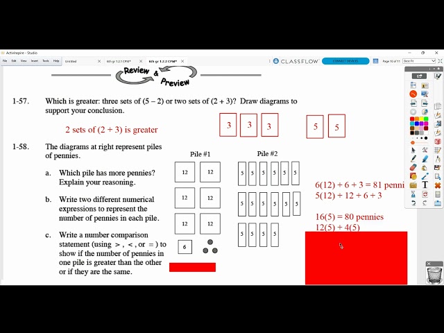 6th gr CPM 1.2.2 HW Correcting Video (Core Connections 1)