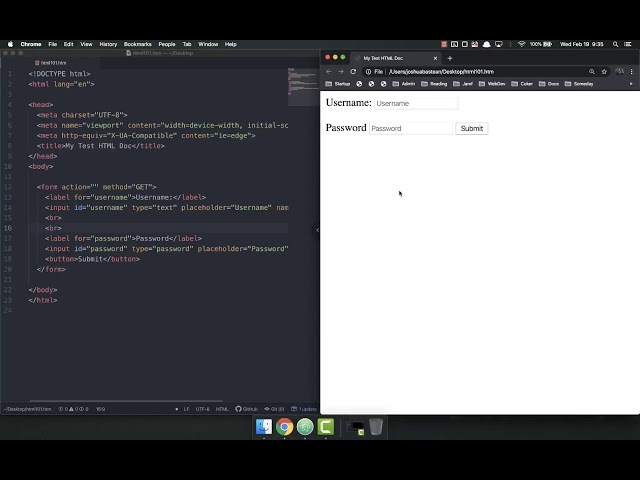 Full Stack Web Developer Course: 1_15 Input Labels