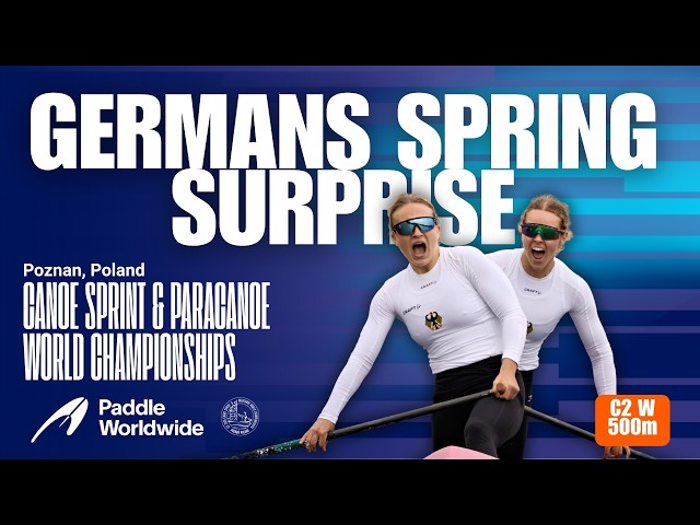 Germany take women's C2 500m gold! / 2026 Canoe Sprint & Paracanoe World Championships Poznan