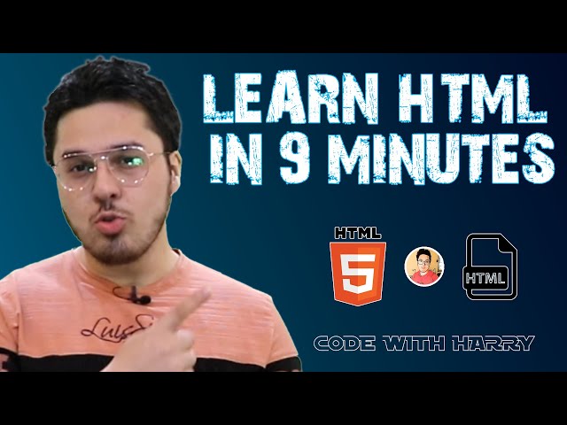HTML in 9 Minutes (in Hindi) 🌐