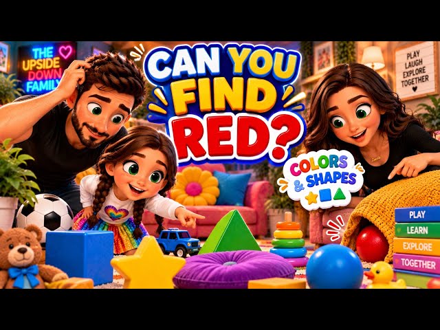 Learn about colours and shapes | Can You Find them? | Interactive Learning Game | Kids and toddlers