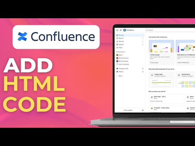 How to Add HTML Code in Confluence