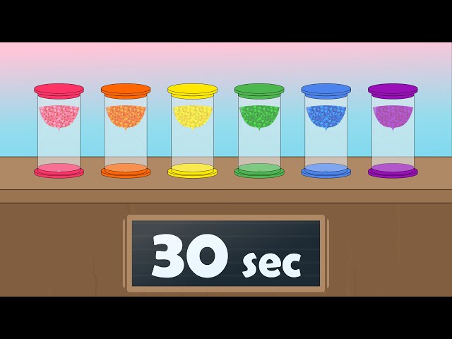 30 Second Timer (Rainbow Sand)