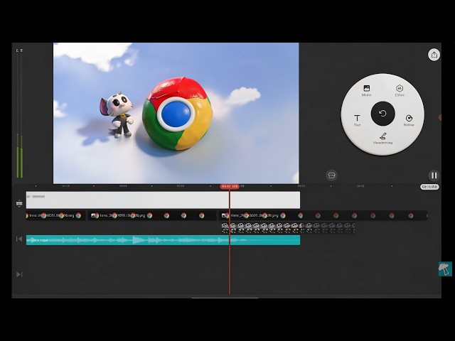 Chrome Logo Remake Kinemaster Speedrun