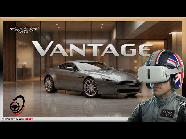 🚘Aston Martin Vantage V8: Test Drive y Review Completa en 360° 🏁
