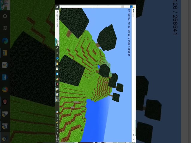Create Minecraft game in python | python project for beginners #python #shorts #minecraftshorts