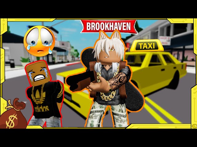 DOLANDIRILDIM!😨 TAKSİCİ OLDUM 🚖 ROBLOX Brookhaven🏡RP