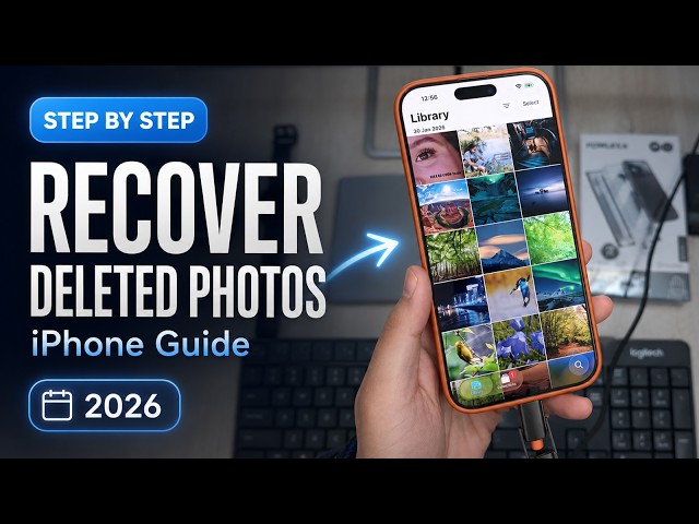 How to recover deleted photos on iPhone or iPad (2026)