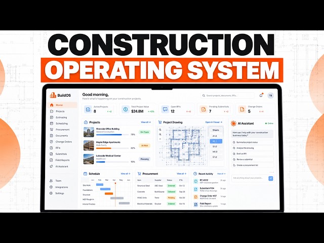 I Built an AI Operating System for Construction (7 Steps)