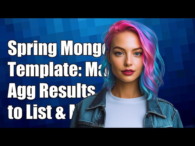 Spring MongoTemplate: Mapping Aggregation Results to List and Map Collections