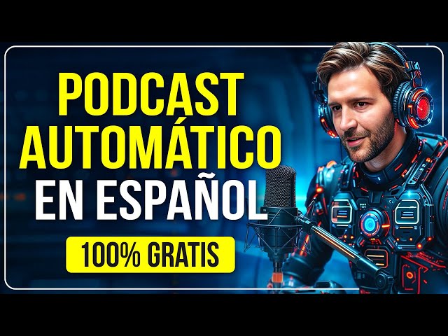 Create automatic podcasts in Spanish with AI (Notebook LM) 🤯 Tutorial and examples