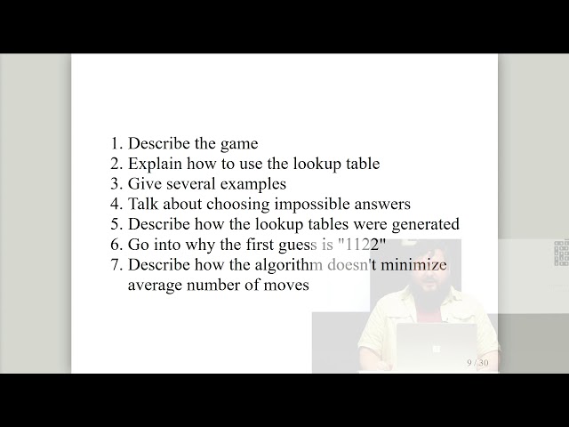 Beating Mastermind: Winning Games, Translating Math to Code, and Learning from Donald Knuth