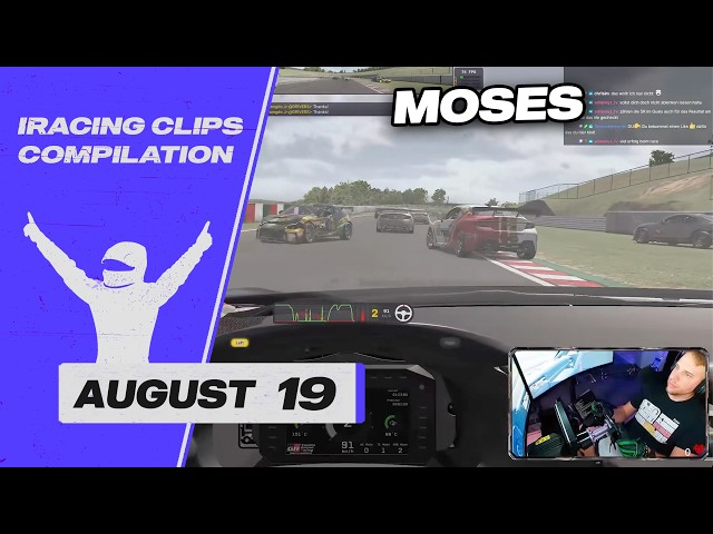 August 19 | iRacing Clips Compilation