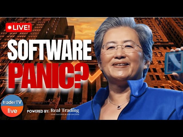 AMD JUMPS 11% ON META DEAL 🚀 $AMD $META Partner for AI Data Centers | Feb 24 LIVE