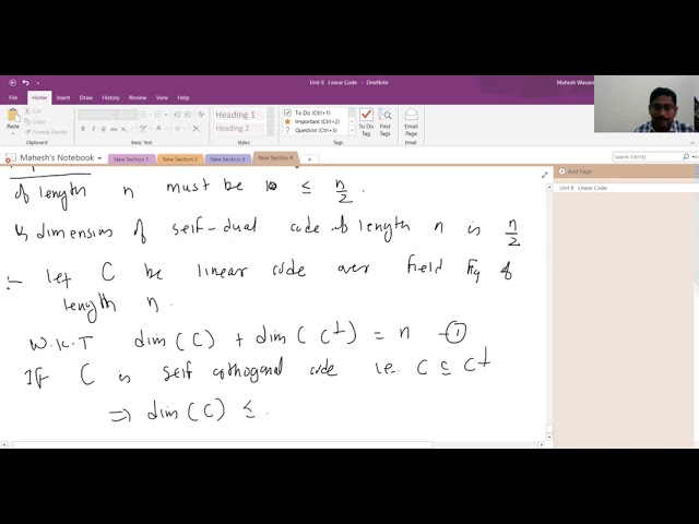 Self-orthogonal Code| Self dual Code | Hamming Weight