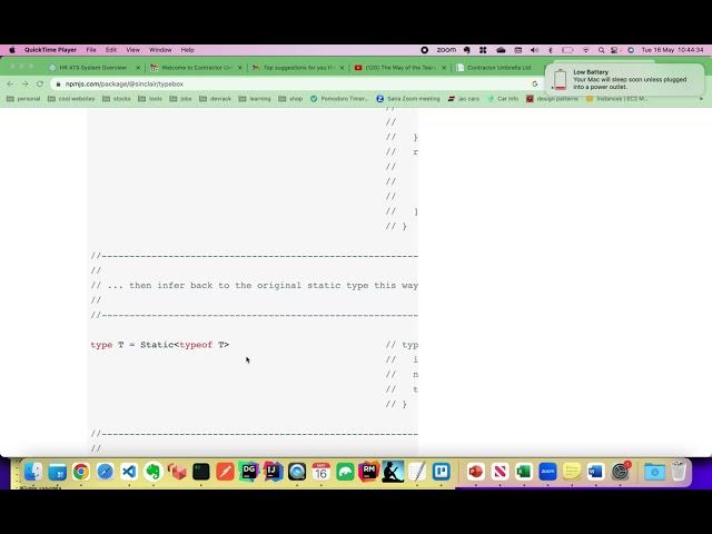 npm sinclair/typebox