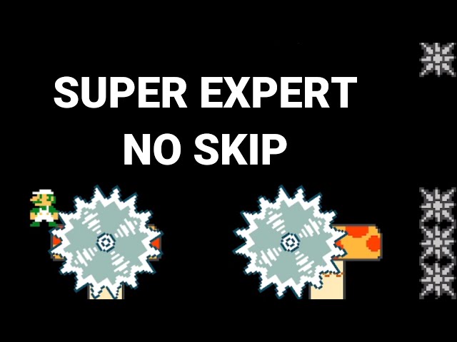 SECOND HALF OF THE LEVEL WAS FREE?! | Super Expert No Skip