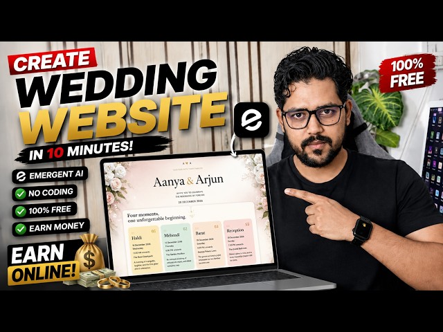 How to Build a FREE Wedding Website Using AI 💍 | No Coding Required