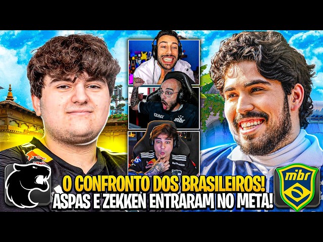 ¡LOS STREAMERS SE VOLVIERON LOCOS con el MIBR enfrentando a FURIA! MIBR vs. FUR (mejores momentos)