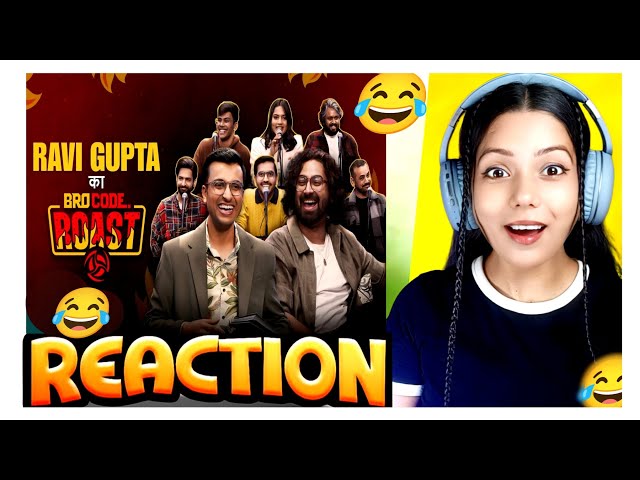 BroCode Roast Ft. Ravi Gupta 🔥 Funniest Part | S2 Ep1 Reaction | Nishati React