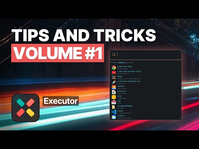 [OUTDATED] Executor: Tips And Tricks Volume #1