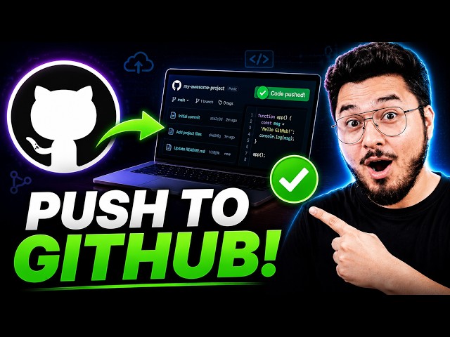Push Your First Project to GitHub in 10 Minutes 🚀 (Beginner Guide)