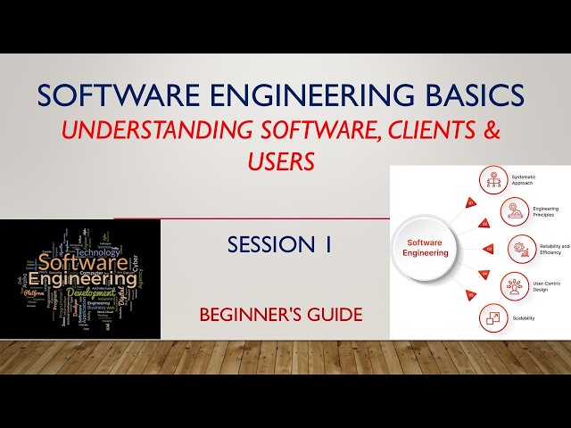Software Engineering Basics | Understanding Software, Clients & Users | Session 1 | Beginner's Guide