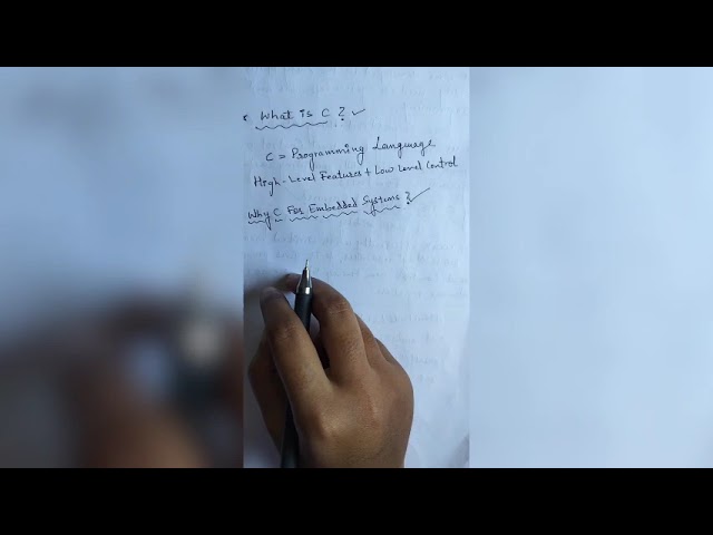 C Programming Day 1 | Introduction to C Language | Beginner to Embedded C