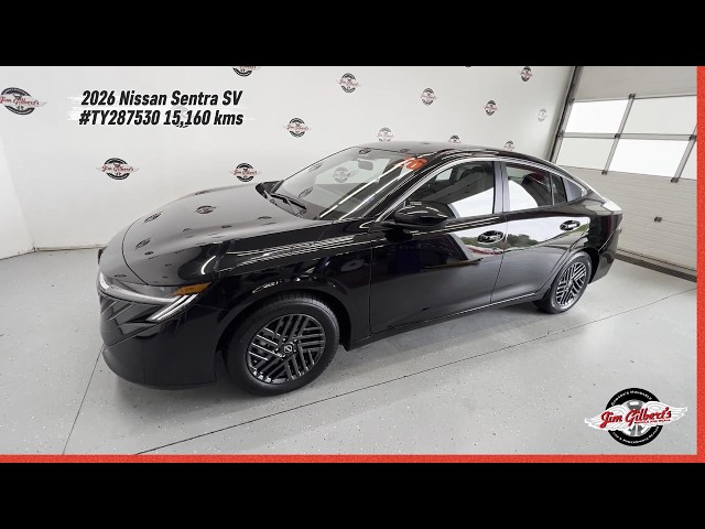 2026 Nissan Sentra SV, #Fredericton #UsedCar #UsedSuv #JimGilberts