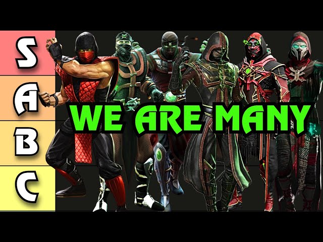 The ULTIMATE Mortal Kombat ERMAC Tier List