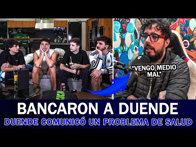 THE TOP GLOBALES SUPPORTED DUENDE AFTER HE SHARED HIS HEALTH STRUGGLES