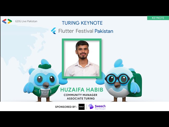 Turing Keynote  | Huzaifa Habib | Flutter Festival Pakistan