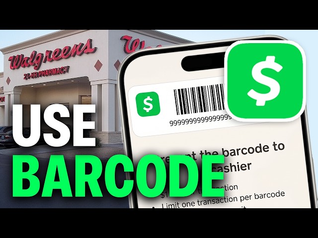 How to Find Your Cash App Barcode to Deposit Money at Walgreens
